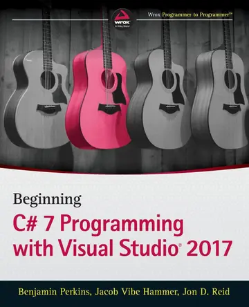 Cover of Beginning C# 7 Programming with Visual Studio 2017