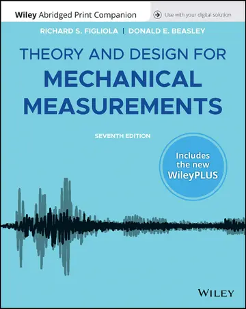 Cover of Theory and Design for Mechanical Measurements, Abridged Print Companion