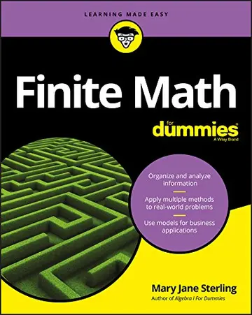 Cover of Finite Math for Dummies