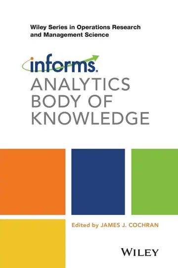 Cover of Informs Analytics Body of Knowledge