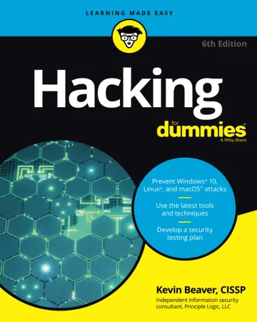 Cover of Hacking for Dummies (For Dummies (Computer/Tech))