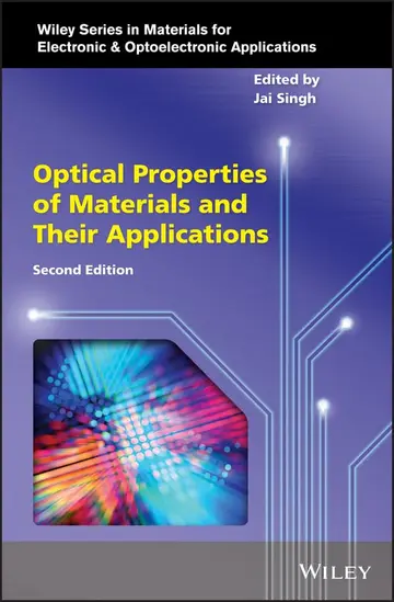 Cover of Optical Properties of Materials and Their Applications