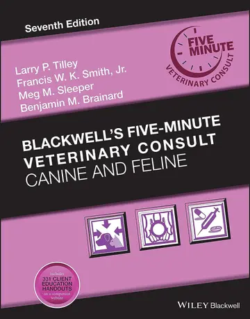 Cover of Blackwell's Five-Minute Veterinary Consult
