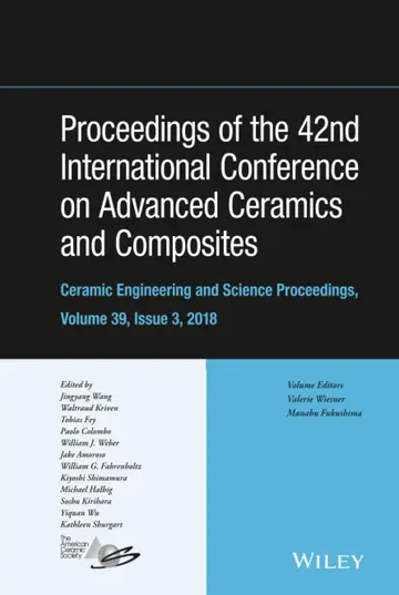 Cover of Proceedings of the 42nd International Conference on Advanced Ceramics and Composites, Volume 39, Issue 3