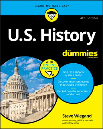 Cover of U.S. History for Dummies, 4th Edition