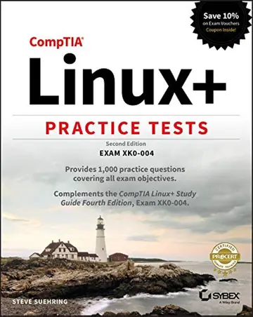 Cover of Comptia Linux+ Practice Tests
