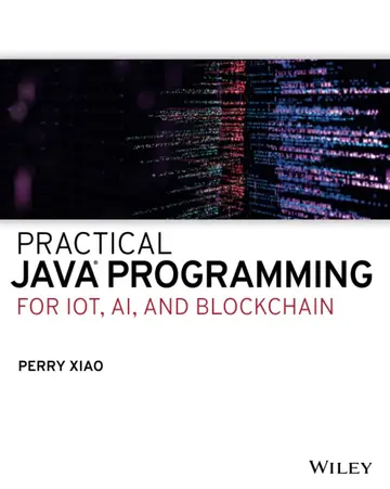 Cover of Practical Java Programming for IoT, AI, and Blockchain