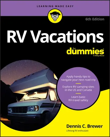 Cover of RV Vacations for Dummies, 6th Edition