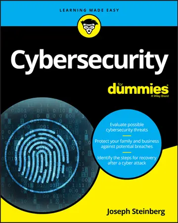 Cover of Cybersecurity for Dummies