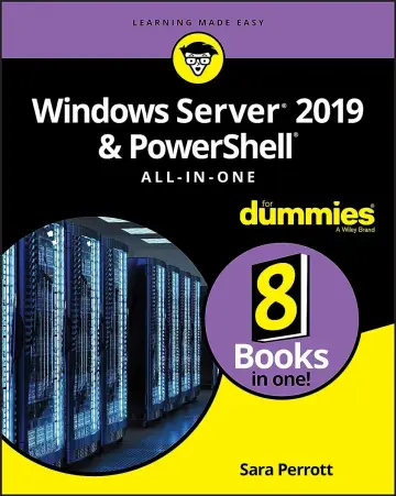 Cover of Windows Server 2019 & PowerShell All-in-One for Dummies