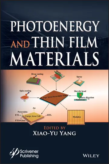 Cover of Photoenergy and Thin Film Materials