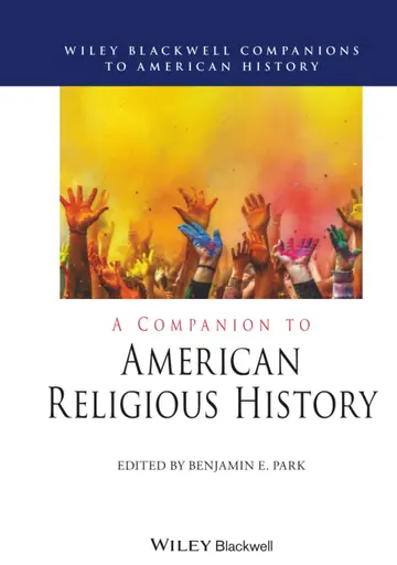 Cover of A Companion to American Religious History