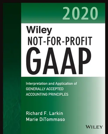 Cover of Wiley Not-for-Profit GAAP 2020