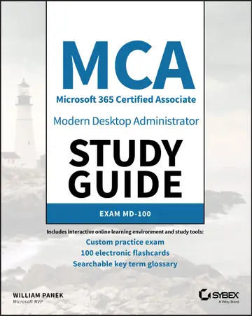 Cover of MCA Modern Desktop Administrator Study Guide