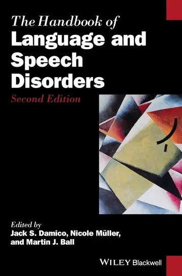 Cover of The Handbook of Language and Speech Disorders