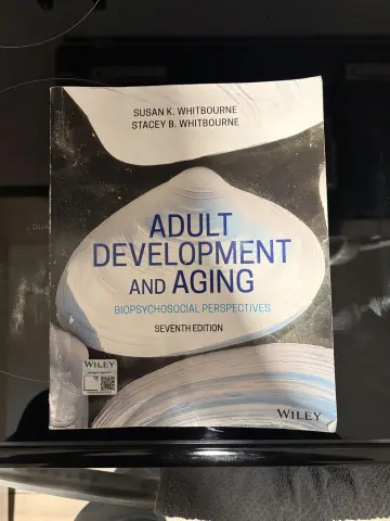 Cover of Adult Development and Aging