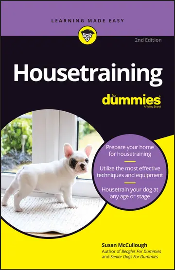 Cover of Housetraining for Dummies, 2nd Edition