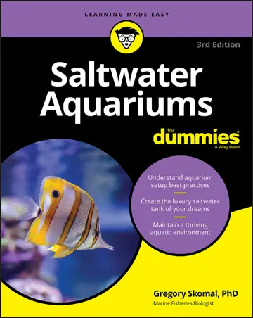 Cover of Saltwater Aquariums for Dummies 3rd Edition
