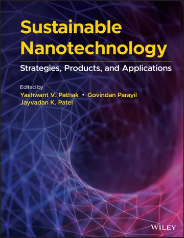 Cover of Sustainable Nanotechnology
