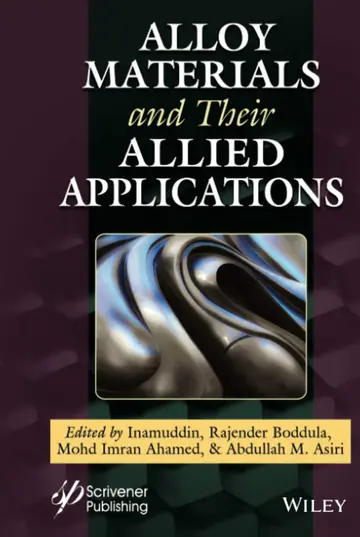 Cover of Alloy Materials and Their Allied Applications