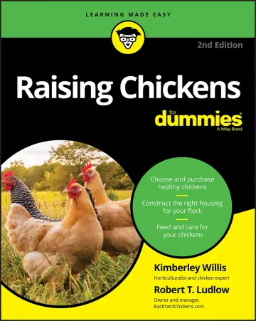Cover of Raising Chickens for Dummies, 2nd Edition