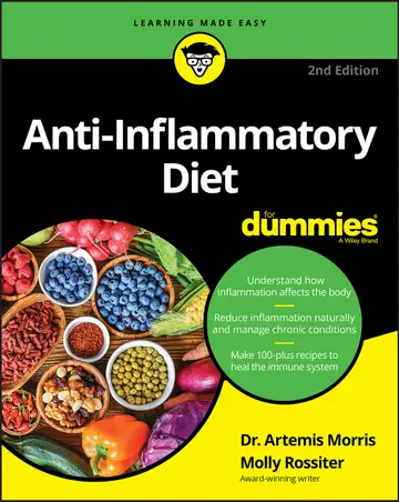 Cover of Anti-Inflammatory Diet for Dummies, 2nd Edition