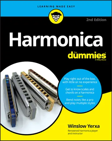 Cover of Harmonica for Dummies, 2nd Edition