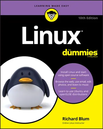 Cover of Linux for Dummies, 10th Edition