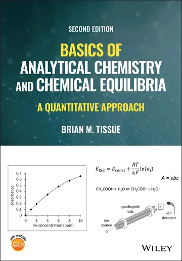 Cover of Basics of Analytical Chemistry and Chemical Equilibria A Quantitative Approach 2Ed