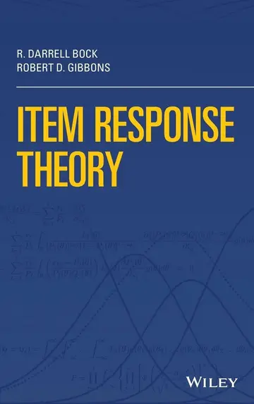 Cover of Item Response Theory