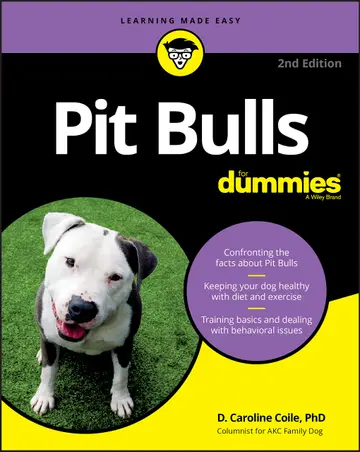 Cover of Pit Bulls for Dummies, 2nd Edition