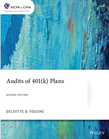 Cover of Audits of 401(K) Plans