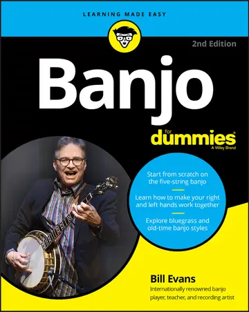 Cover of Banjo for Dummies - Book + Online Video & Audio Instruction, 2nd Edition