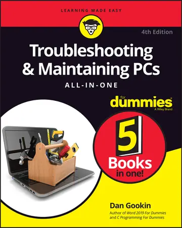 Cover of Troubleshooting & Maintaining PCs All-in-One for Dummies, 4th Edition