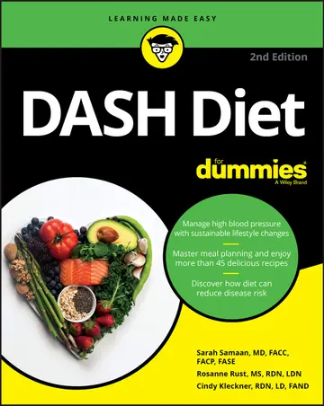 Cover of DASH Diet for Dummies, 2nd Edition