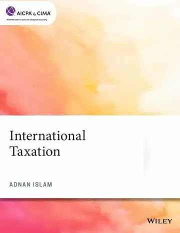 Cover of International Taxation