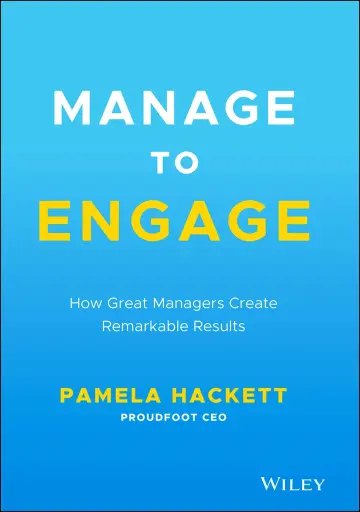 Cover of Manage to Engage