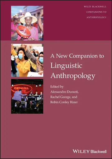 Cover of A New Companion to Linguistic Anthropology