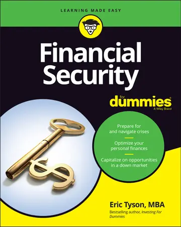 Cover of Financial Security for Dummies