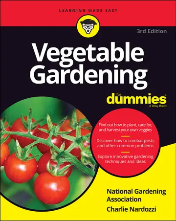 Cover of Vegetable Gardening for Dummies, 3rd Edition