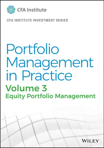 Cover of Portfolio Management in Practice, Volume 3