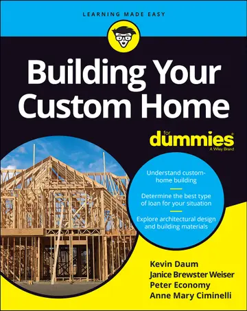 Cover of Building Your Custom Home for Dummies