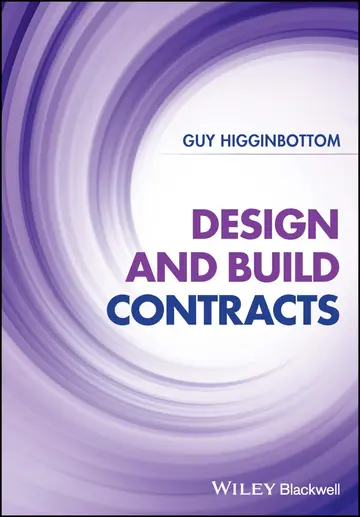 Cover of Design and Build Contracts