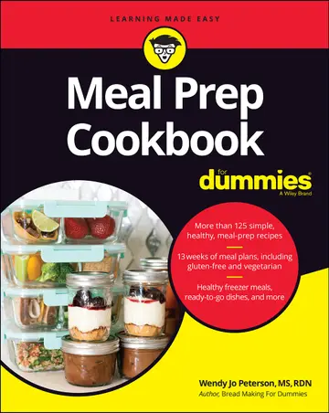Cover of Meal Prep Cookbook for Dummies