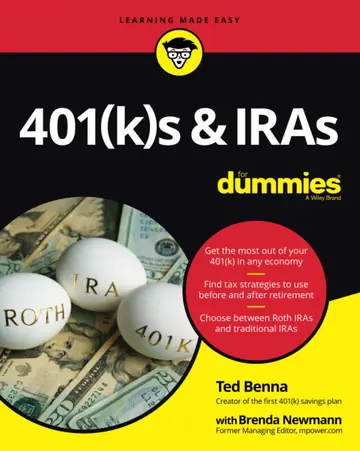 Cover of 401(k)s & IRAs for Dummies (For Dummies (Business & Personal Finance))