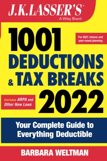 Cover of J.K. Lasser's 1001 Deductions and Tax Breaks 2022