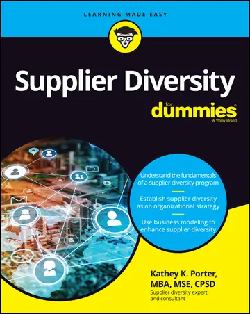 Cover of Supplier Diversity for Dummies