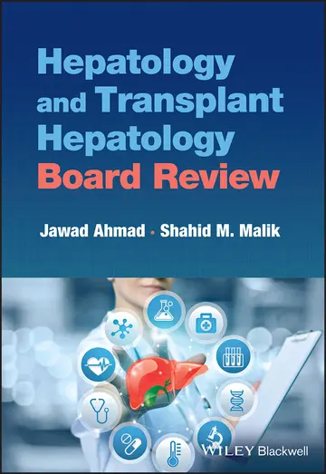 Cover of Hepatology and Transplant Hepatology Board Review
