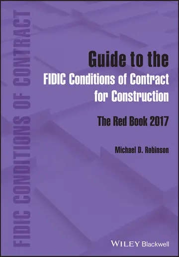 Cover of Guide to the FIDIC Conditions of Contract for Construction