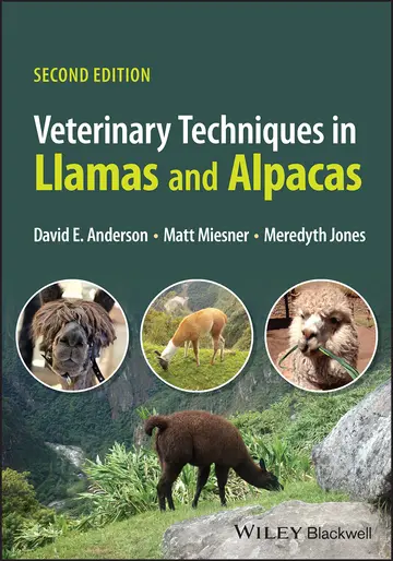Cover of Veterinary Techniques in Llamas and Alpacas